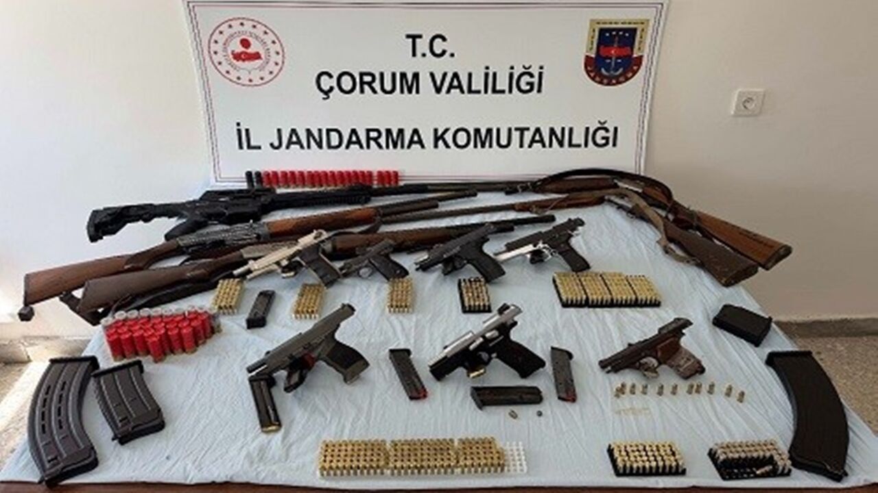 Silah Operasyonu Çorum Kastamonu Istanbul