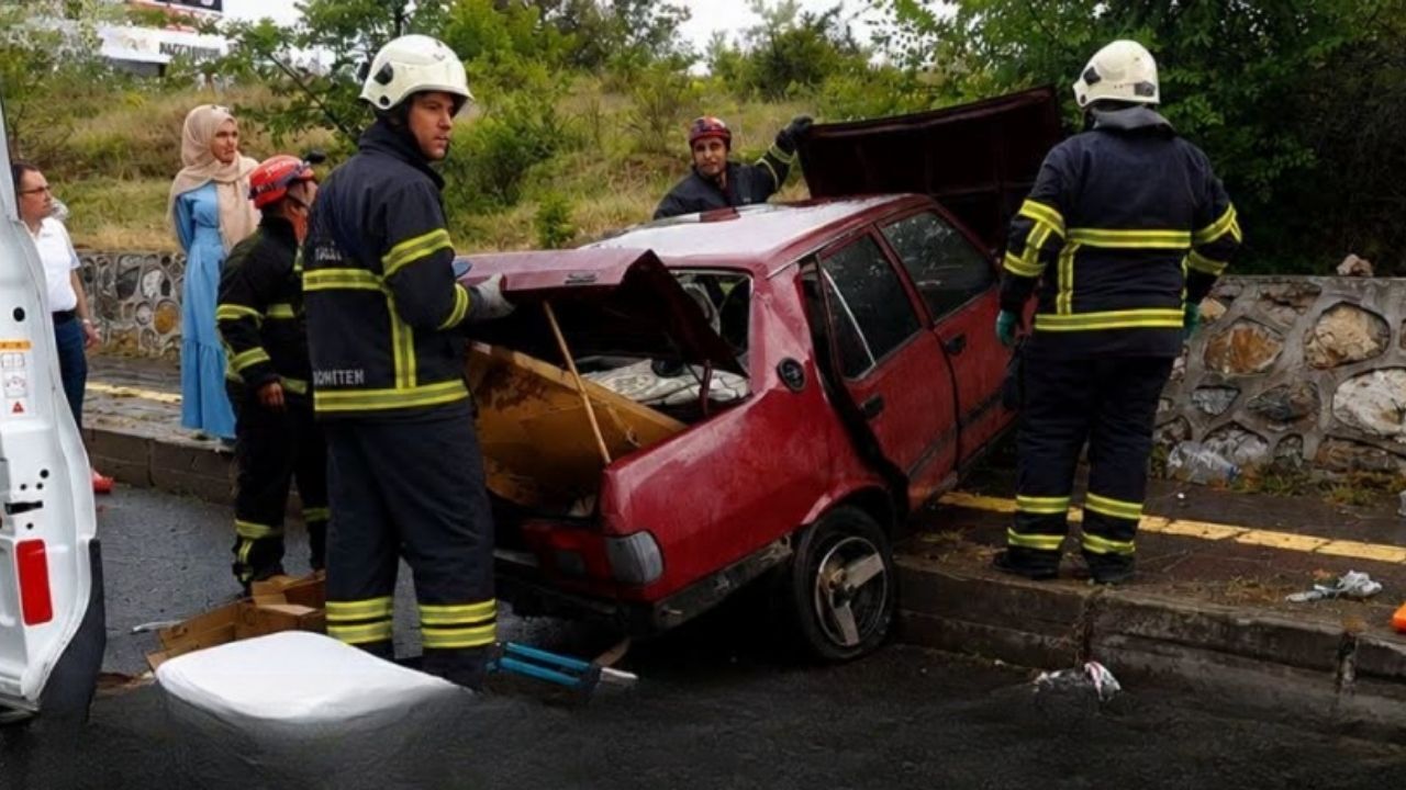 Son Dakika Kastamonu’da Ankara Yolunda Korkutan Kaza 2 Yaralı (1)-1