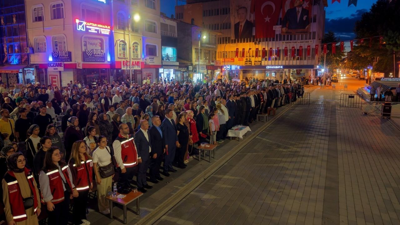 Taşköprü’de 15 Temmuz’un 10. Yılında Demokrasi Nöbeti (3)