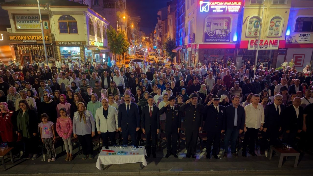 Taşköprü’de 15 Temmuz’un 10. Yılında Demokrasi Nöbeti (8)