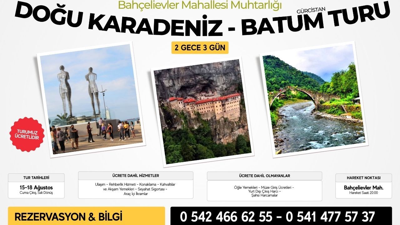 Taşköprü’den Doğu Karadeniz Ve Batum’a Kültür Turu (2)