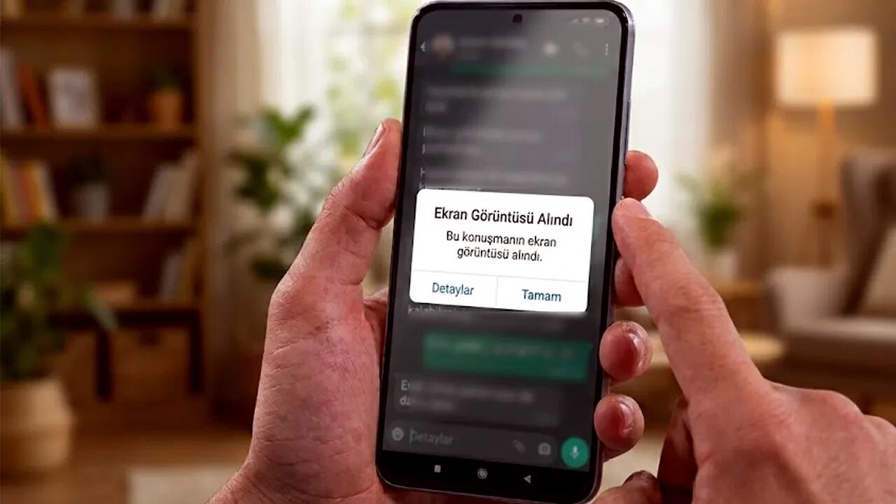 Whatsapp'ta Ekran Görüntüsü Alan Yandı 1