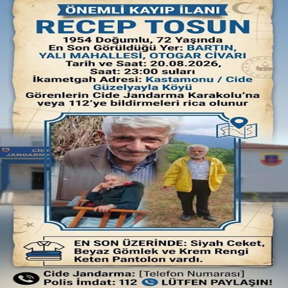 72 Yaşındaki Recep Tosun 1