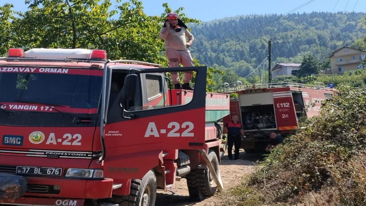 Azdavay Yangın Kül Oldu (4)