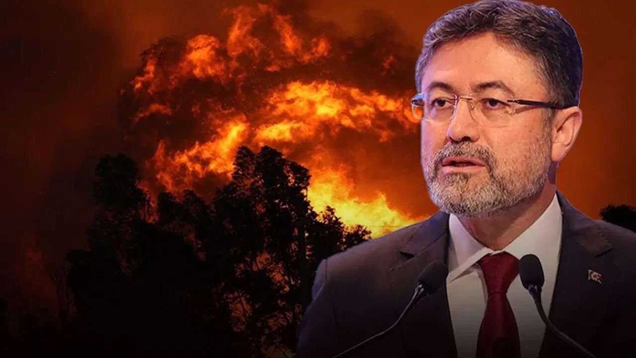 Bakan Yumaklı Orman Yangını 1