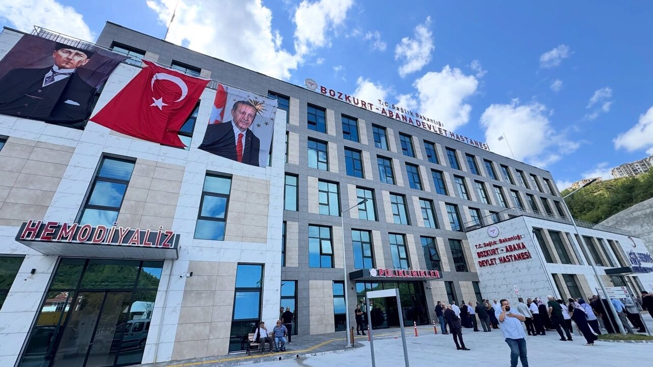 Bozkurt Abana Yeni Hastane Hasta Kabulü (2)