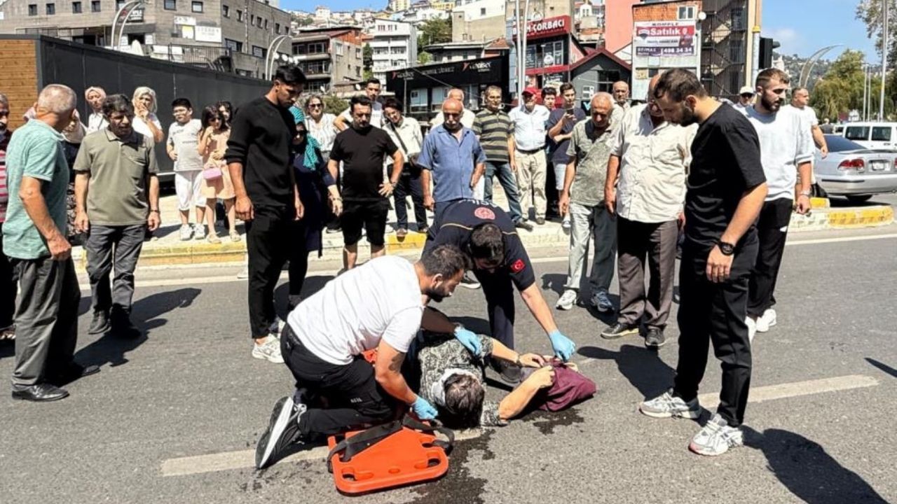 Çevre Yolunda Korkutan Kaza 68 Yaşındaki Kadına Otomobil Çarptı (2)