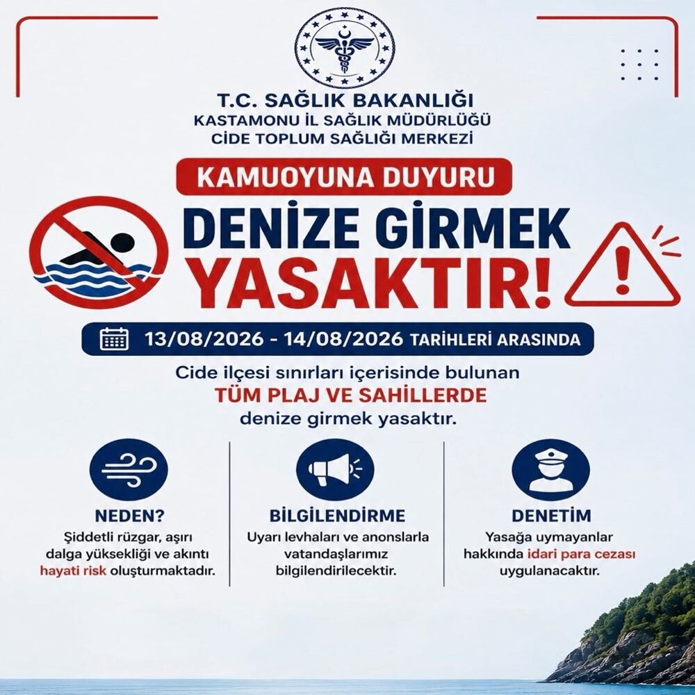 Cide Deniz Yasak
