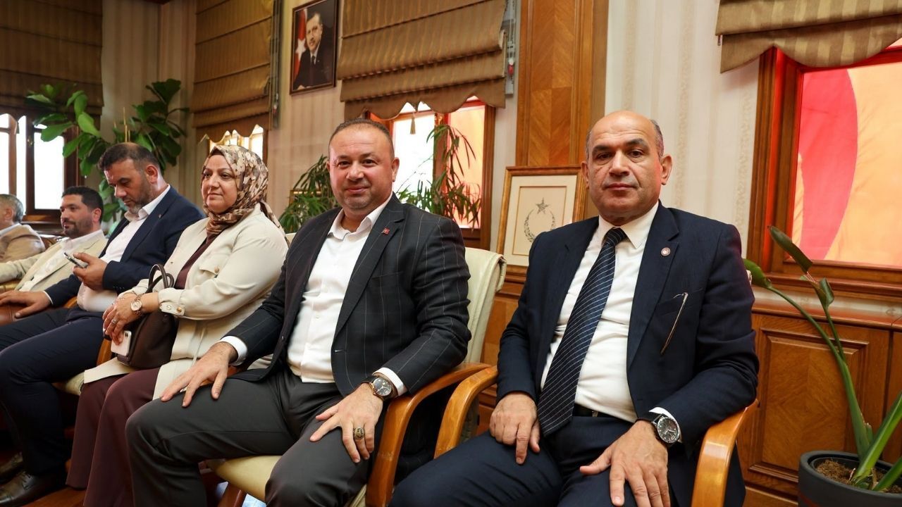 Cumhurbaşkanı Başdanışmanı’ndan Taşköprü Belediye Başkanı Arslan’a Ziyaret (1)