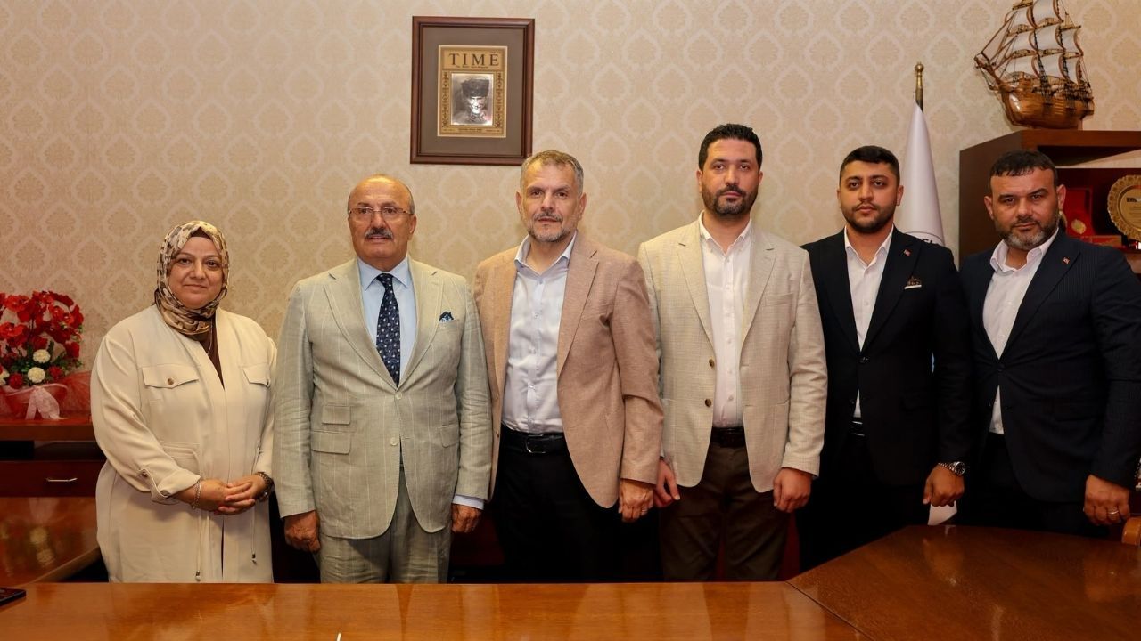 Cumhurbaşkanı Başdanışmanı’ndan Taşköprü Belediye Başkanı Arslan’a Ziyaret (4)