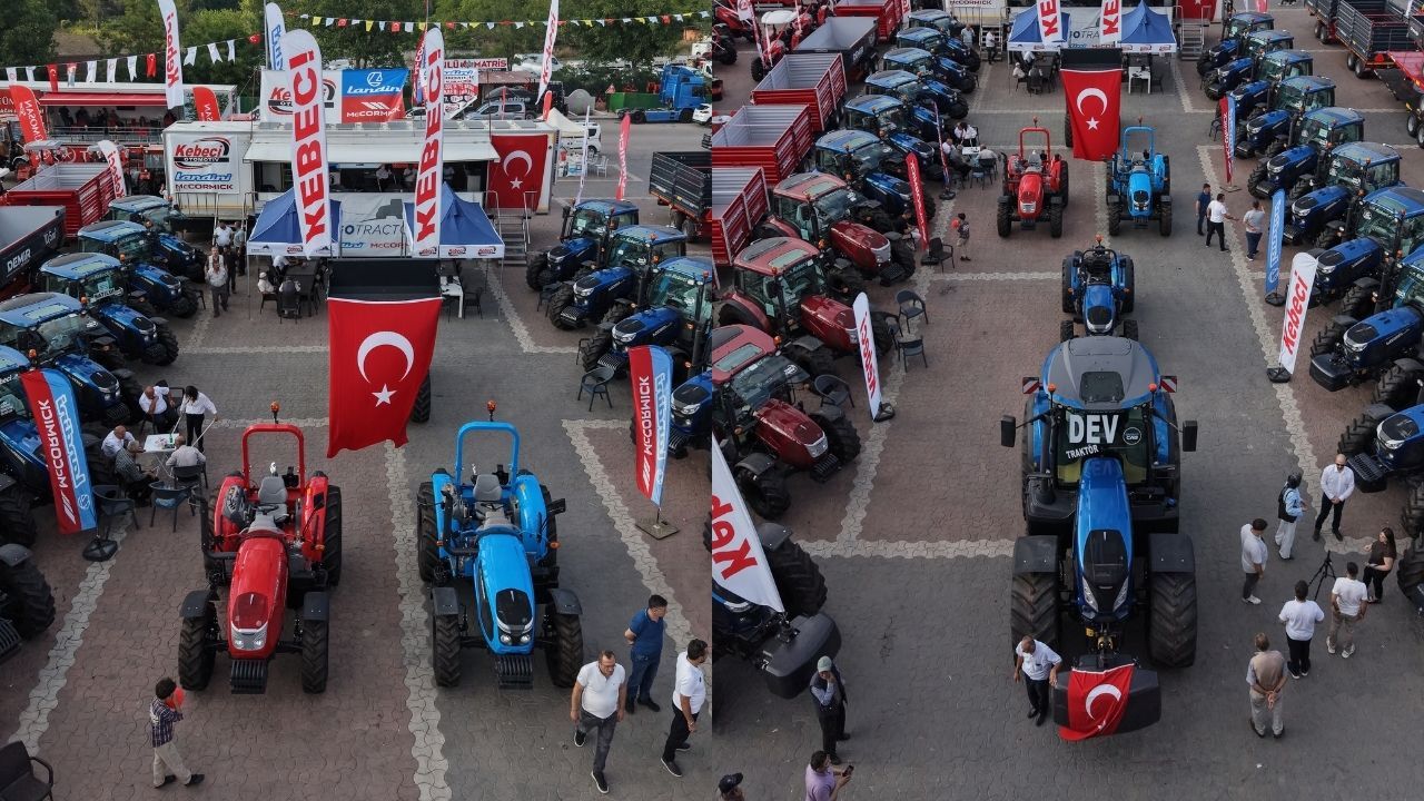 Dev Traktörler Taşköprü Fuarı’na Damga Vurdu (2)