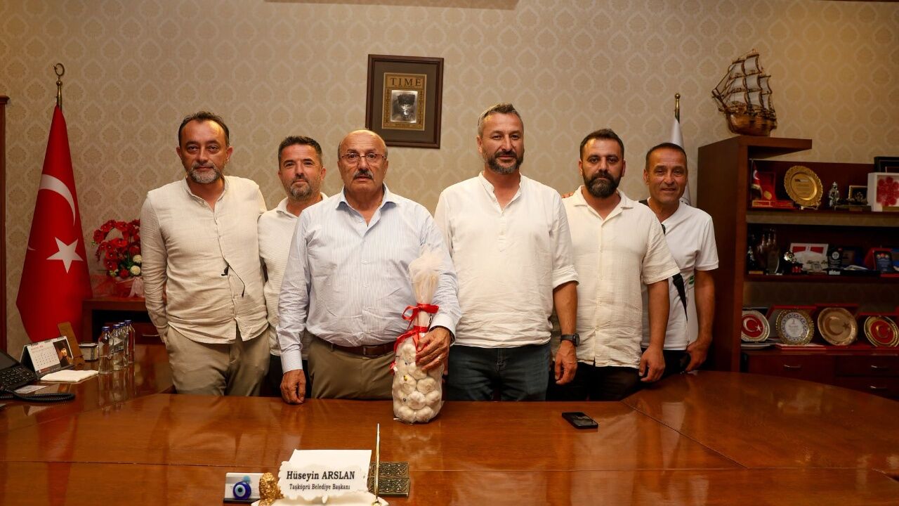 Eskipazar Belediye Başkanı Serkan Cıva'dan Taşköprü Belediyesi'ne Ziyaret 1