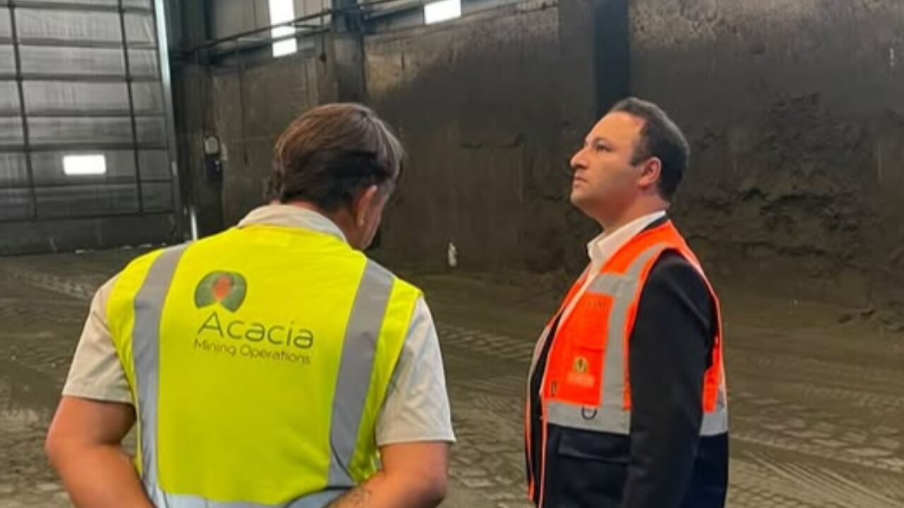 Hanönü Kaymakamı Uslu’dan Acacia Maden’e Ziyaret 2