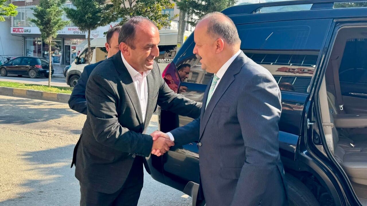 Hanönü'nde Vali Dallı Ve Kaymakam Uslu'dan Belediyeye Ziyaret 1