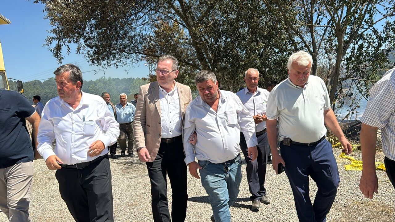 Ihsangazi Ak Parti Yangın Bölgesinde (1)