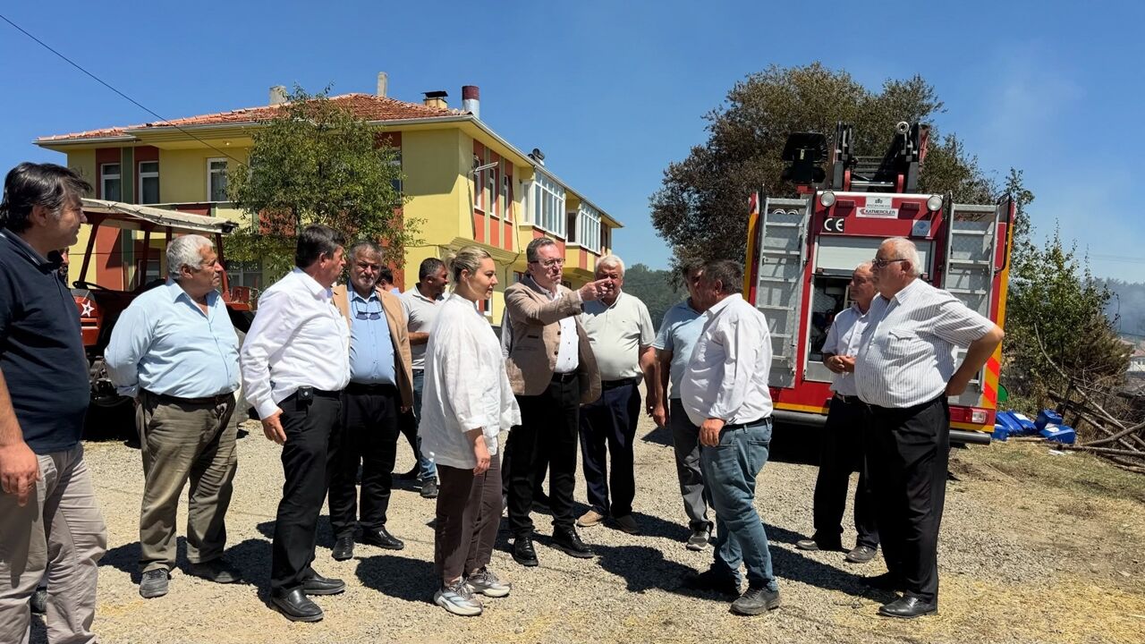 Ihsangazi Ak Parti Yangın Bölgesinde (4)