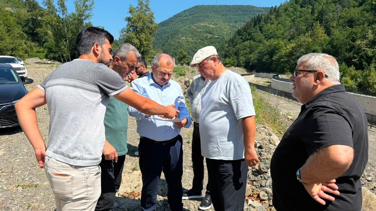 İnebolu’da Sanayi Sitesi Için Planlanan Alanda Inceleme Yapıldı