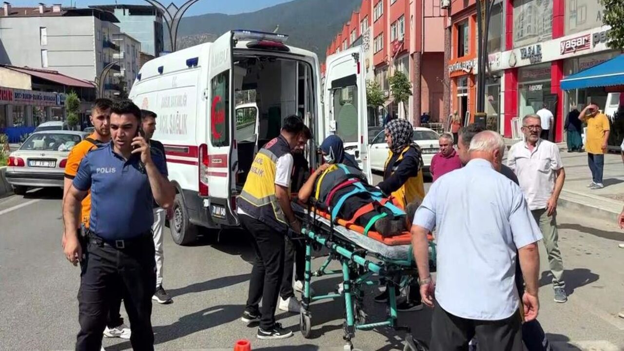Karabük Yaya Otomobil Yaralı (3)