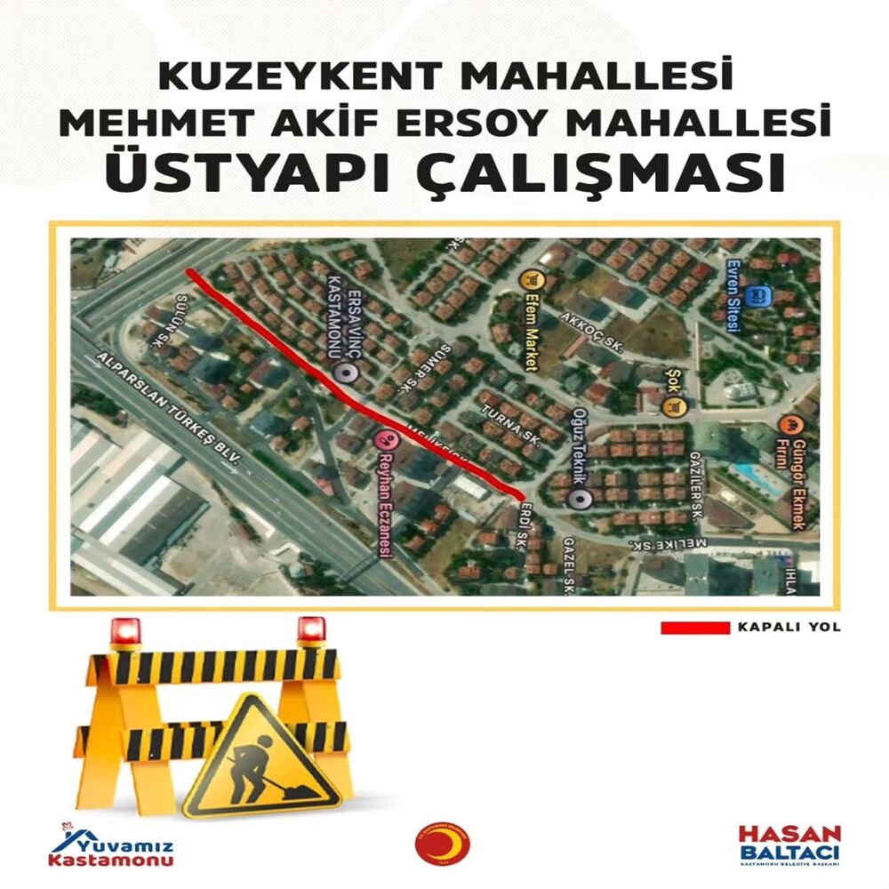 Kastamonu Da Belediye Yollar Kapalı (1)