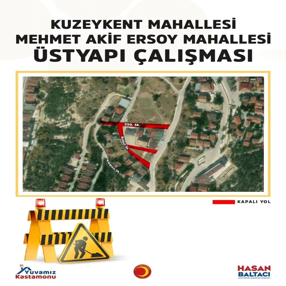 Kastamonu Da Belediye Yollar Kapalı (2)
