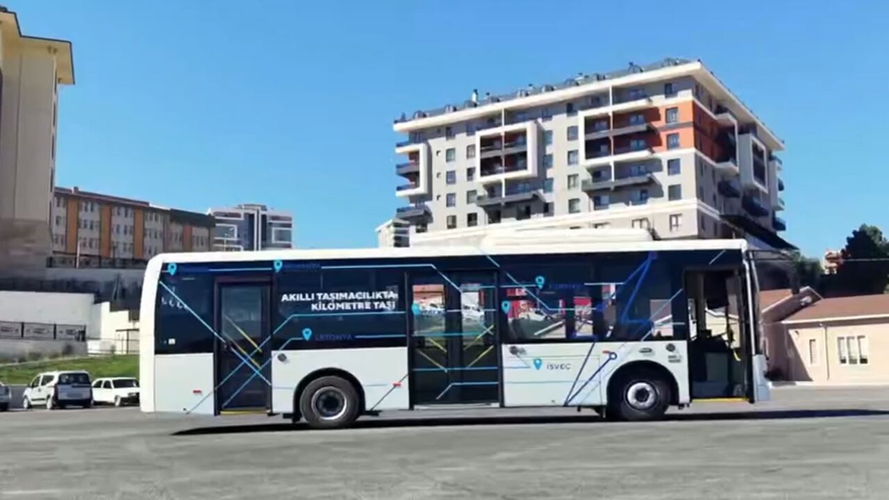 Kastamonu Elektrikli Otobüs Yollarda (2)
