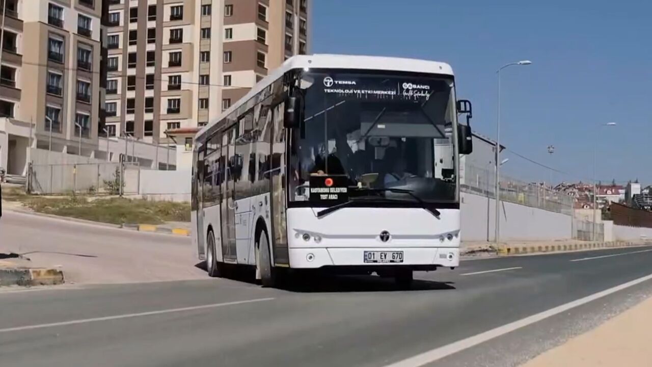 Kastamonu Elektrikli Otobüs Yollarda (5)