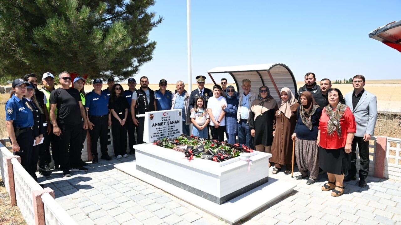 Kastamonu Emniyeti, Şehit Polis Memuru Ahmet Şahan'ı Dualarla Andı 1