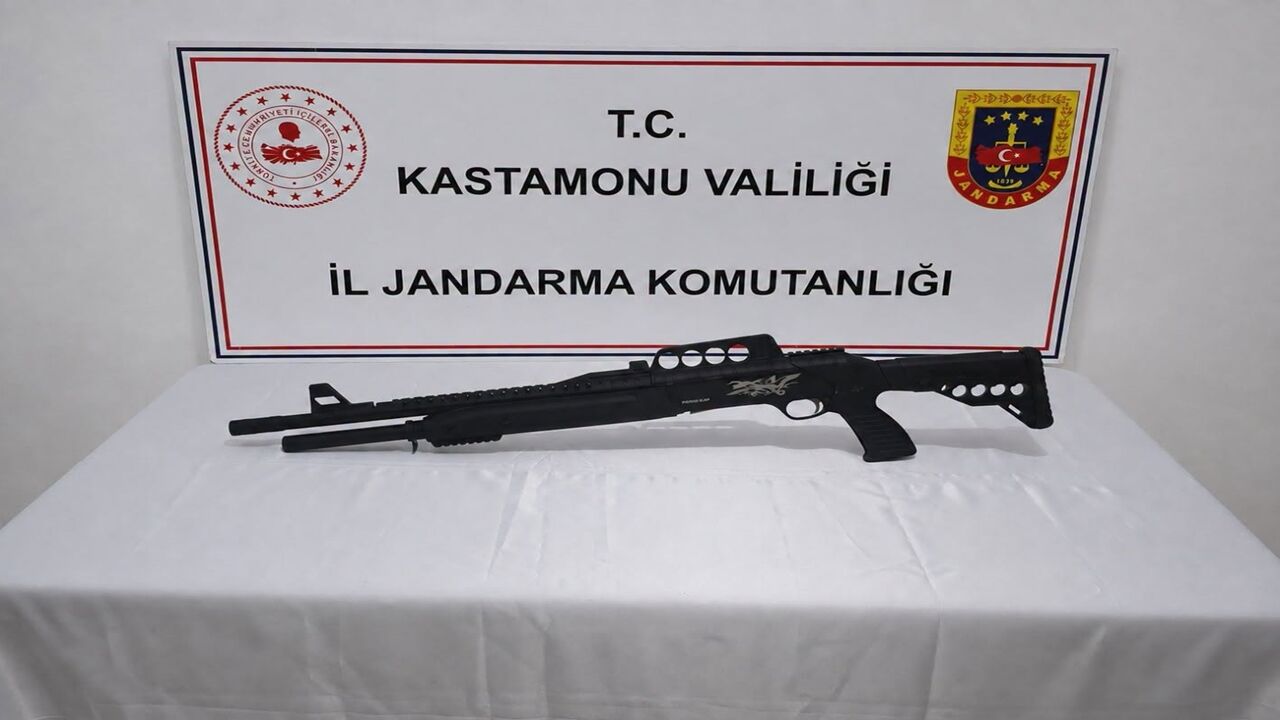Kastamonu Ruhsatsız Silah Operasyonu (3)