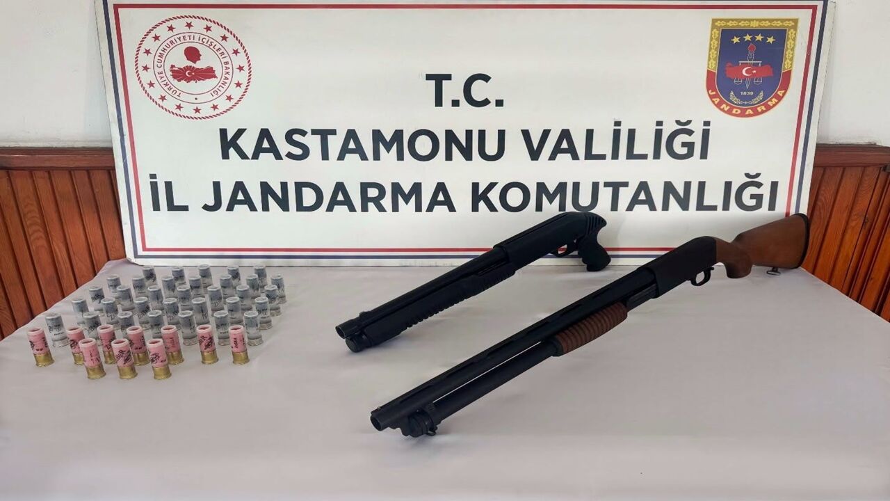 Kastamonu Ruhsatsız Silah Operasyonu (4)