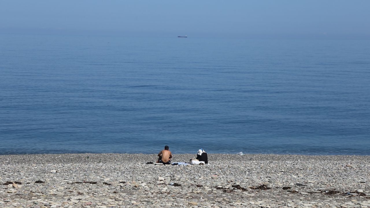 Kastamonu Sahili Yaz Ortasında Deniz Buz Kesti (3)