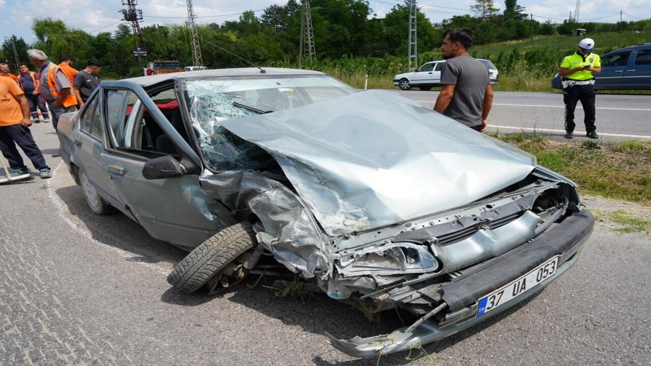 Kastamonu Trafik Kazası Yaralılar Var (2)