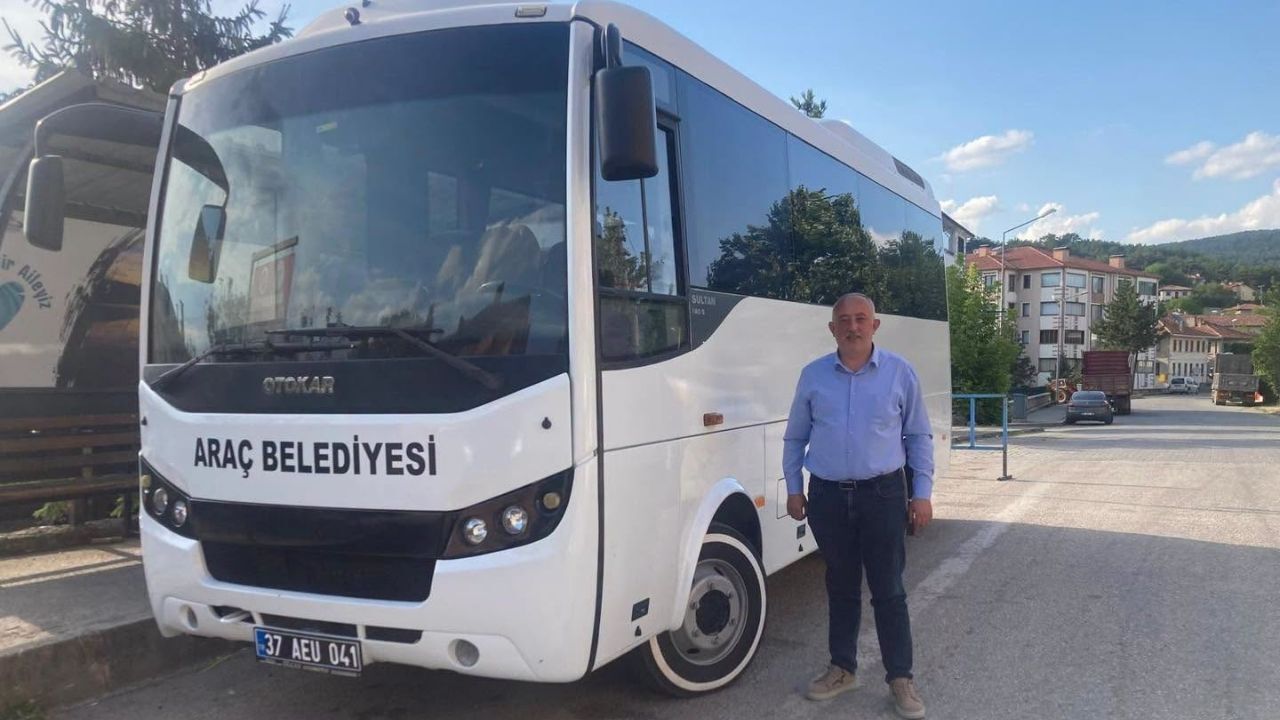 Kastamonu’da Ilçe Belediyesi Ulaşım Filosuna Yeni Araç Kattı (1)