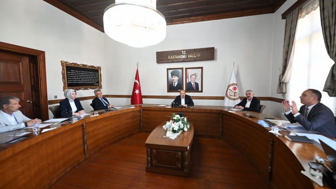 Kastamonu’da Jeopark Çalışmaları Için Kritik Toplantı Projeler Masaya Yatırıldı
