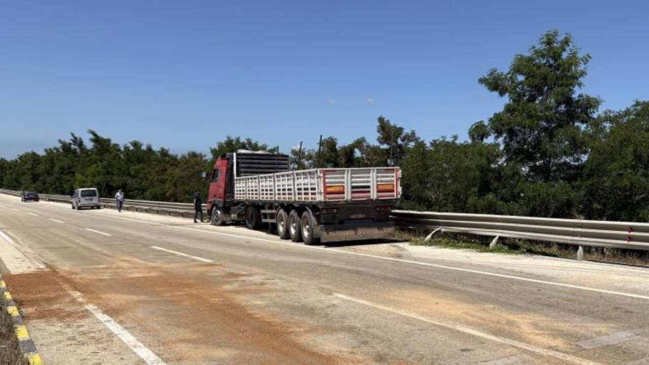 Kastamonu’da Tır Ile Traktör Çarpıştı Köy Muhtarı Hayatını Kaybetti (3)