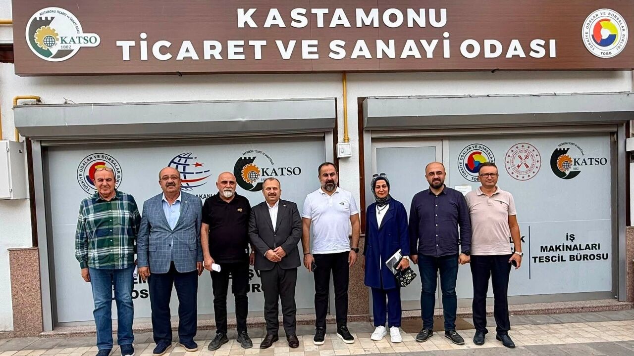 Kastamonu’nun Ekonomik Geleceği Konuşuldu Uluay’dan Katso’ya Ziyaret
