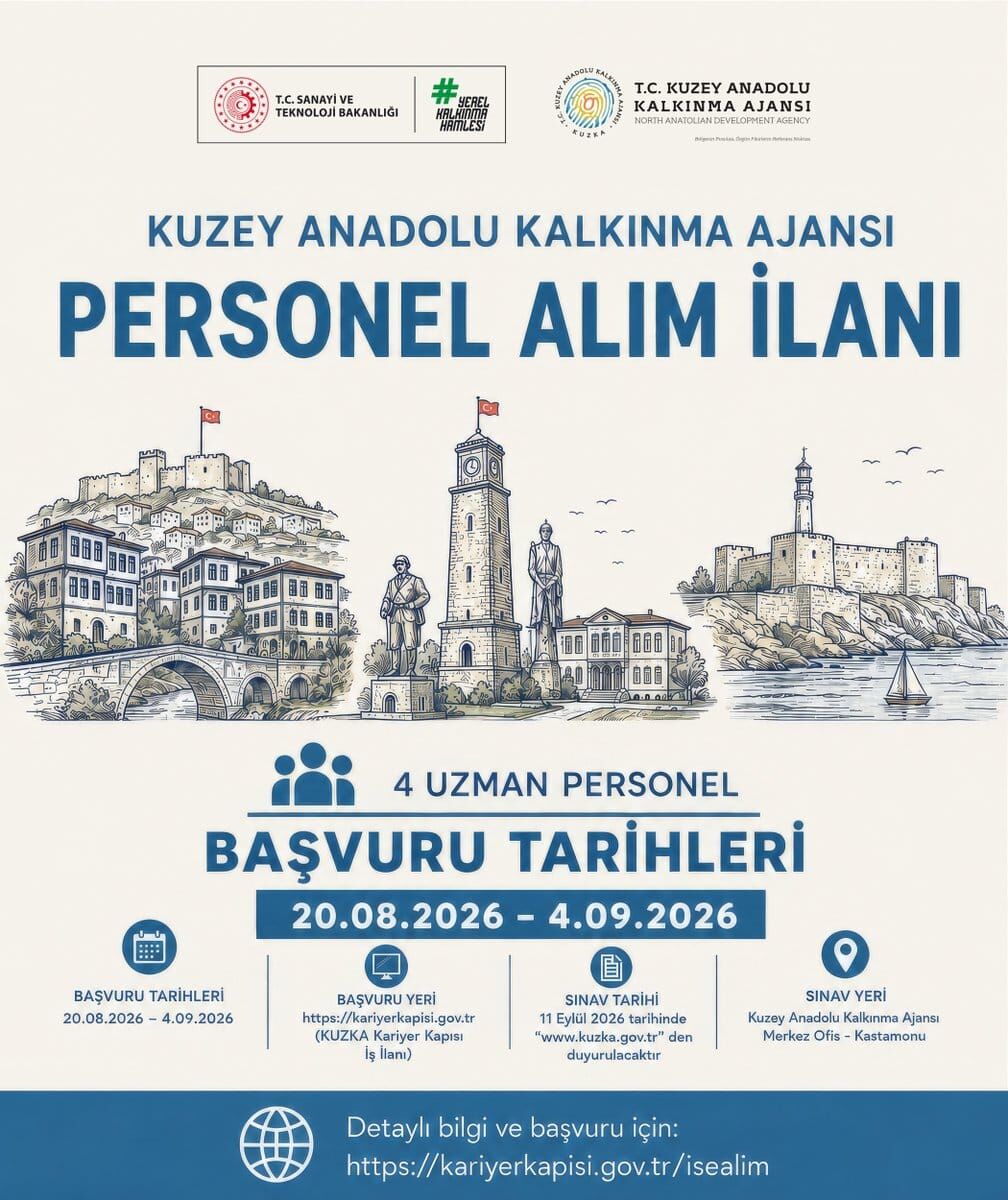 Kuzka Uzman Personel Alacak Başvurular Başladı (1)
