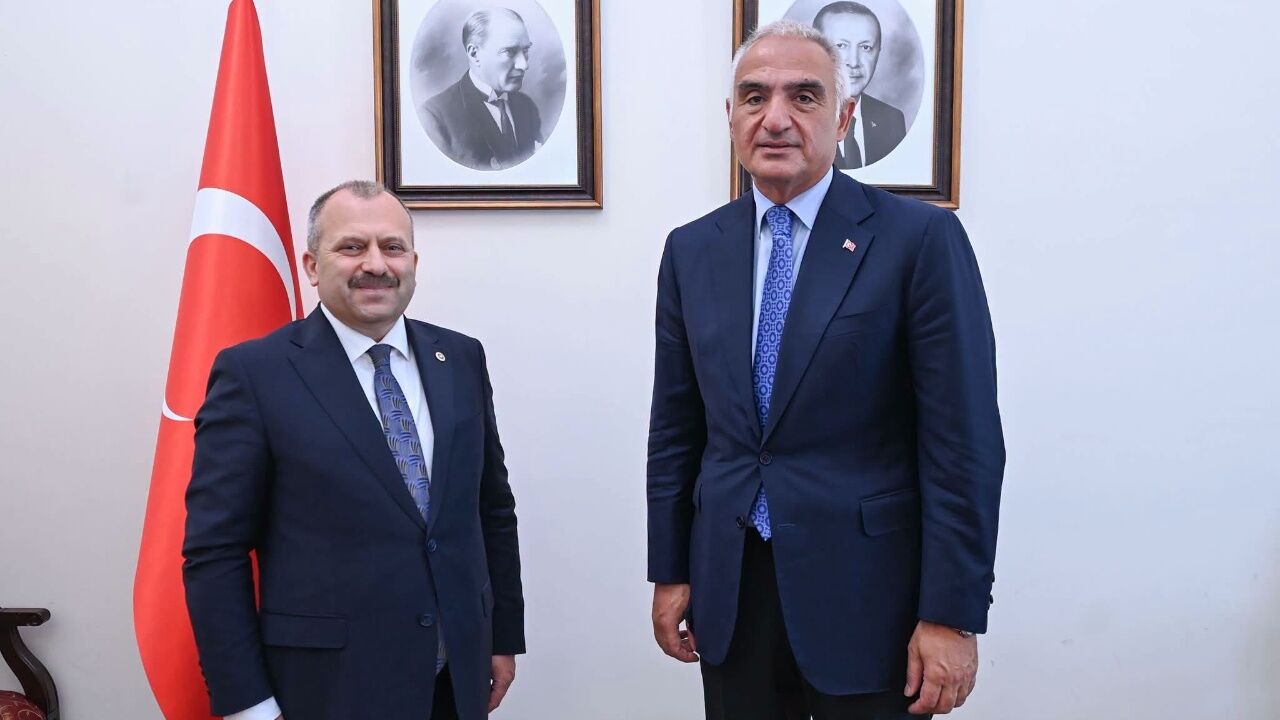 Milletvekili Halil Uluay'dan Kültür Ve Turizm Bakanı Ersoy'a Ziyaret