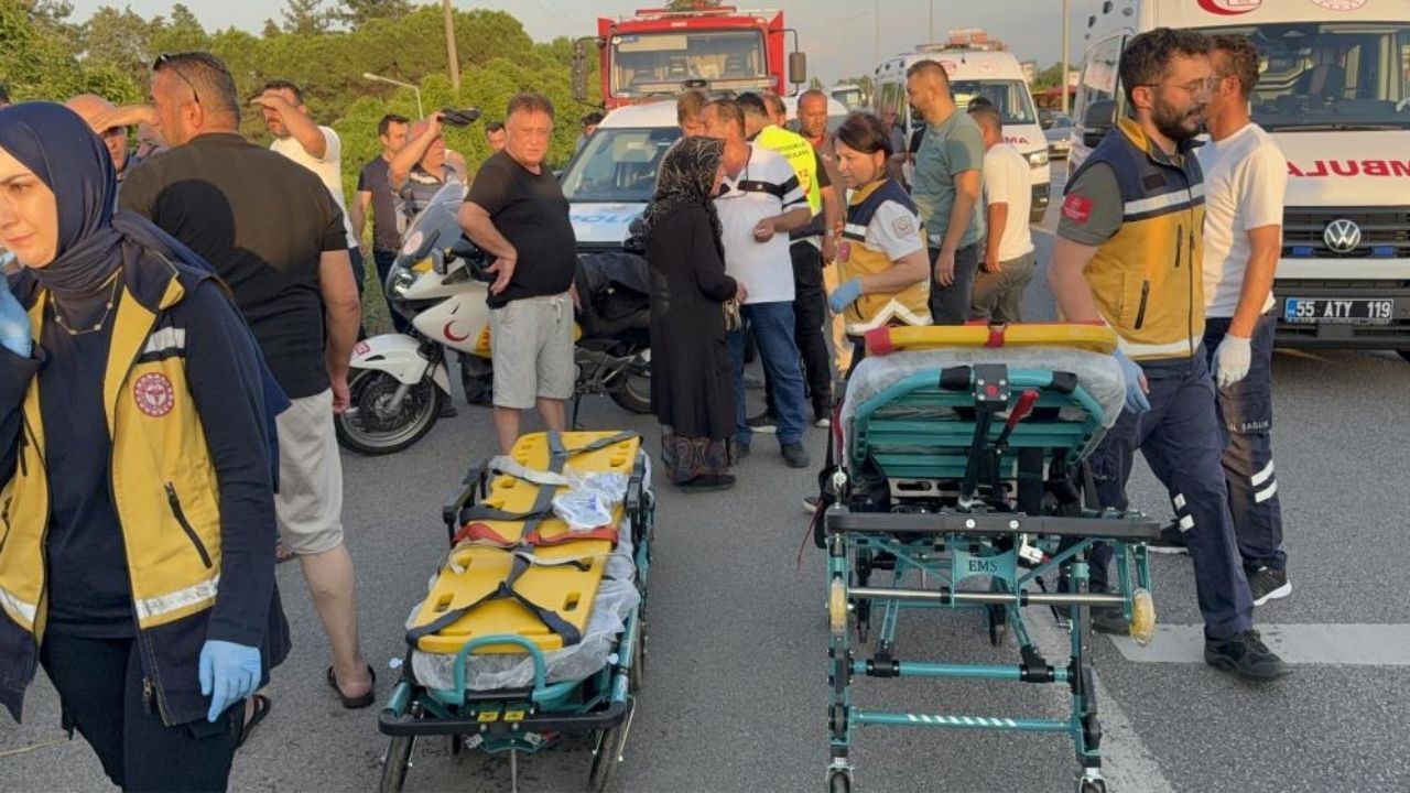 Özel Halk Otobüsü Devrildi Çok Sayıda Yaralı Var (2)