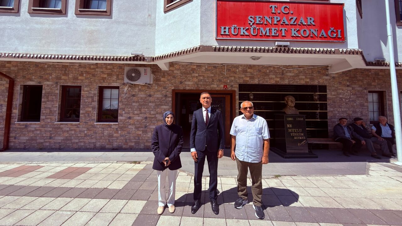 Şenpazar’a vefa ziyareti: Eski Kaymakam Ali Sakar yıllar sonra ilçede