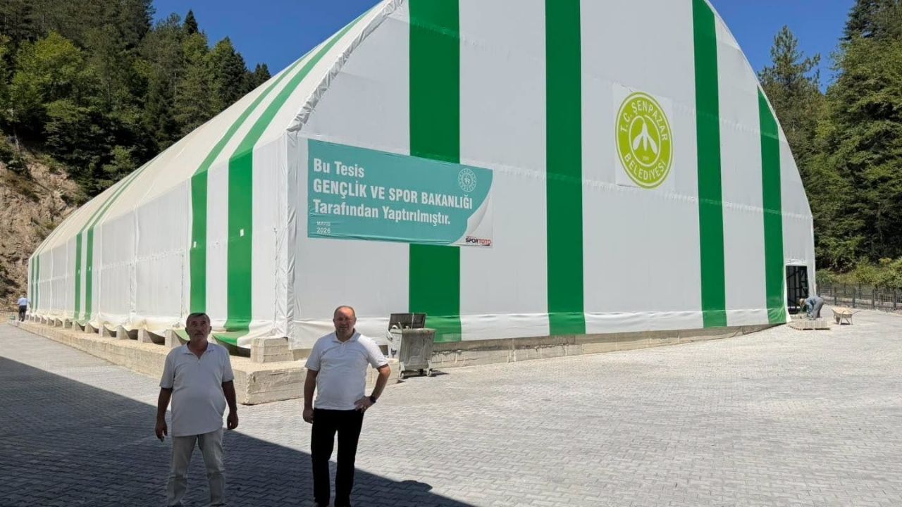 Şenpazar’ın spor tesislerinde dönüşüm başladı