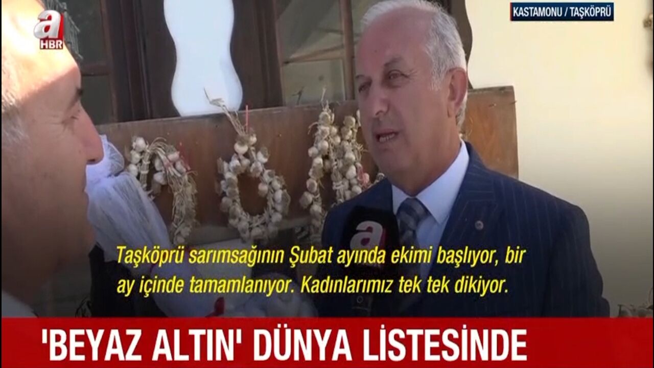 Taşköprü Sarımsağı Dünya 3'Üncüsü (2)