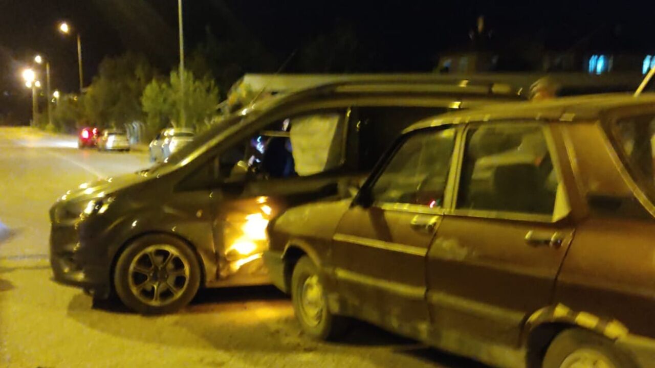Taşköprü’de Feci Kaza! İki Araç Birbirine Girdi 2