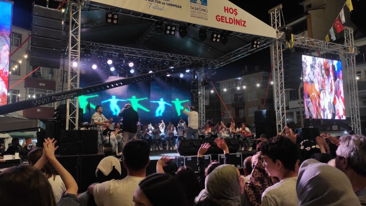 Taşköprü'de Festival Temposu Yükseldi! Rhytmica Ritim Atölyesi Sahne Aldı 3