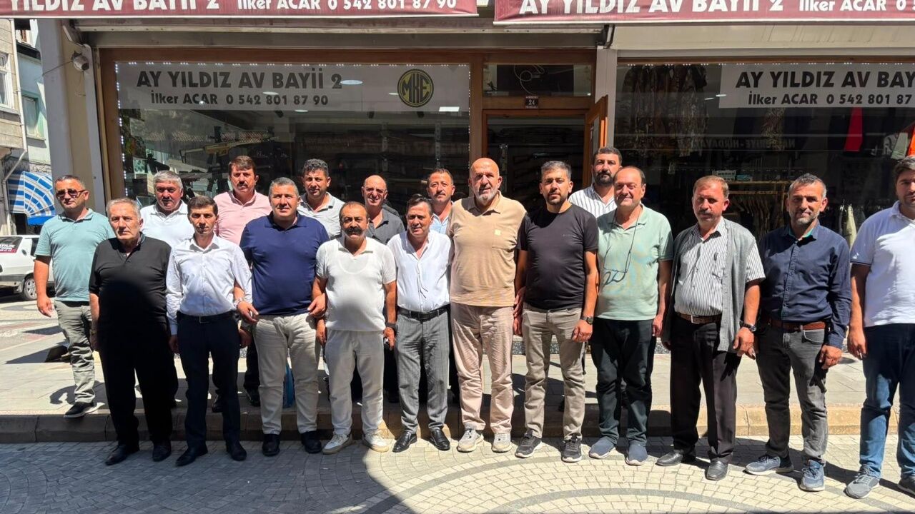Taşköprü’den Sinop’a Birlik Mesajı Muhtarlar Yola Çıktı