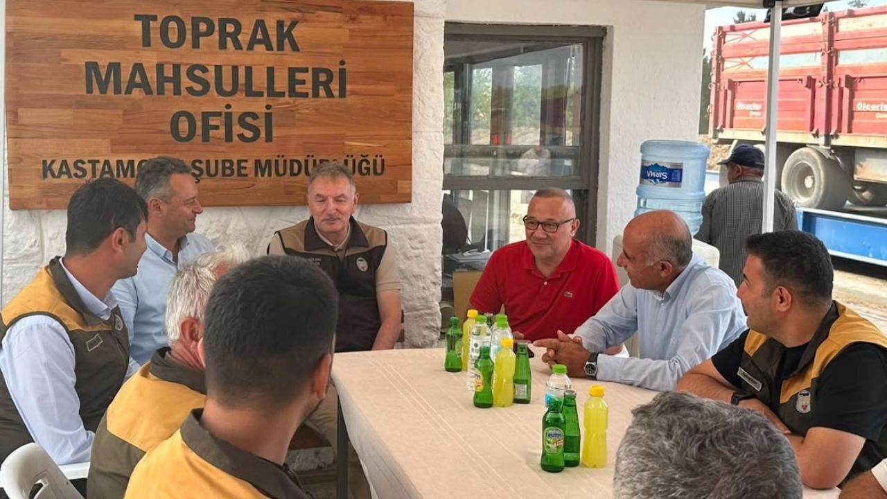 Tmo Genel Müdürü Güldal Kastamonu’da Üreticilerle Buluştu (2)