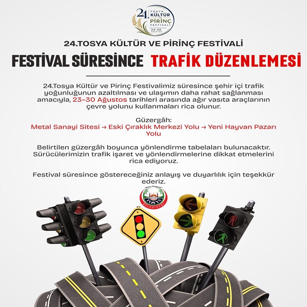 Tosya Trafik Düzeni
