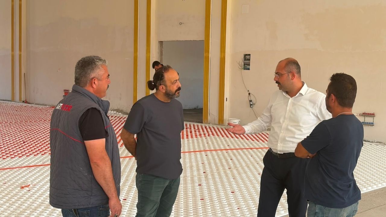 Tosya’nın Yeni Düğün Salonunda Çalışmalar Sona Yaklaştı (2)