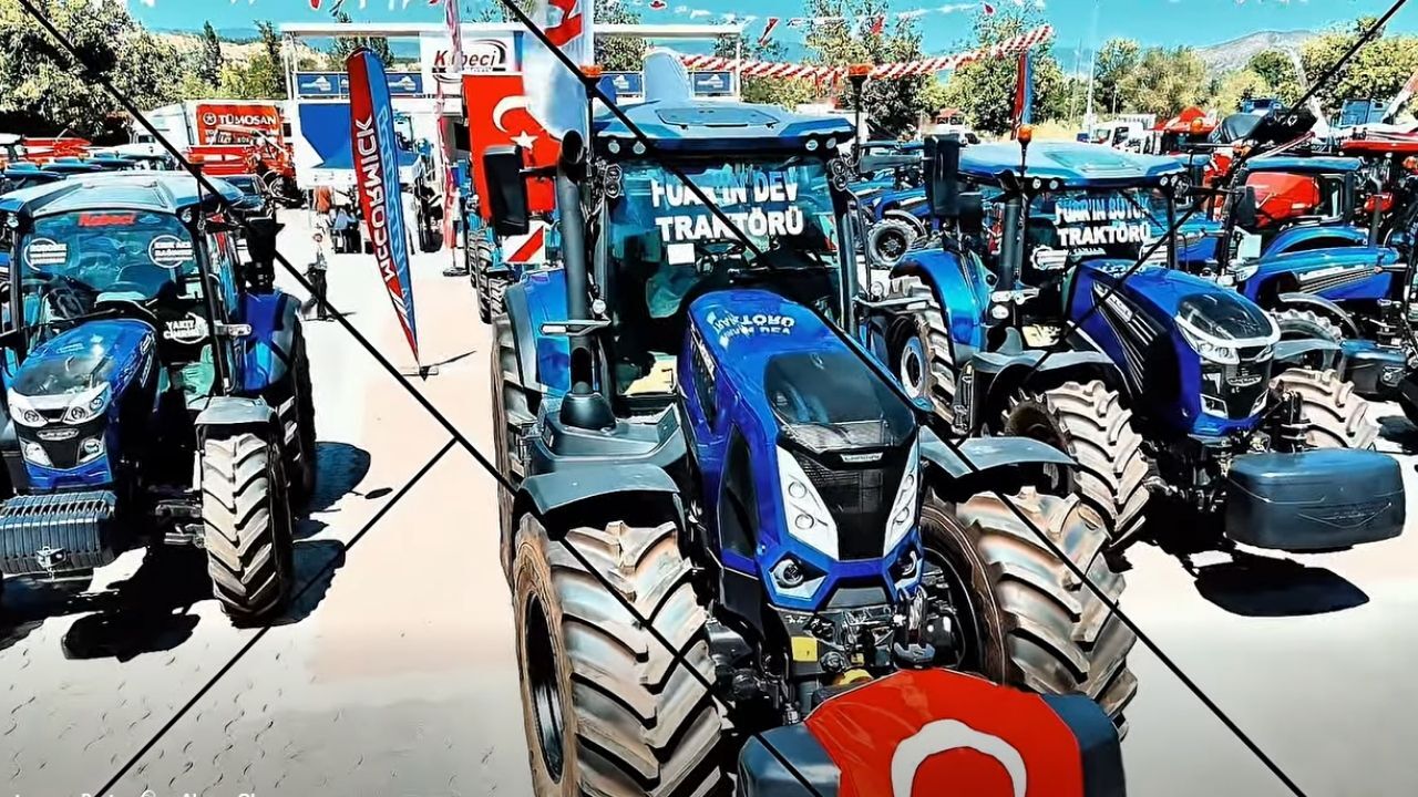 Traktörler Geldi, Taşköprü’de Fuar Heyecanı Başladı (1)