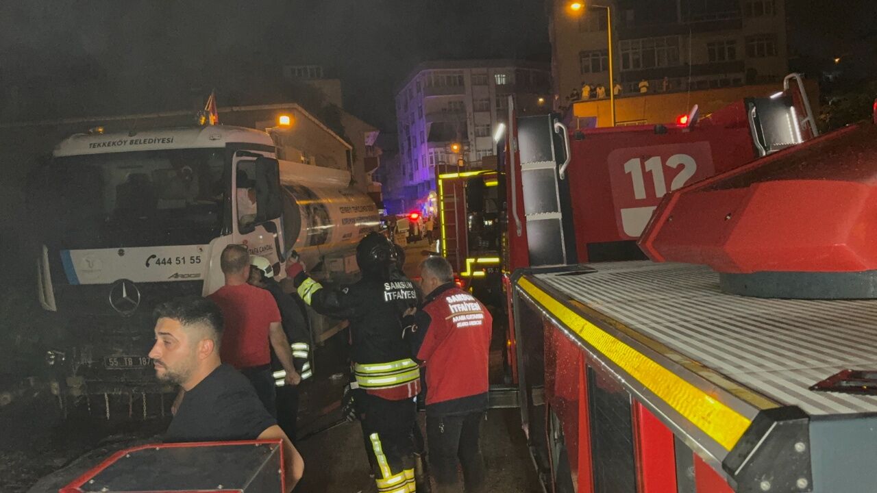 Tüpler Bomba Gibi Patladı! Yangın Çevrede Büyük Paniğe Neden Oldu 2
