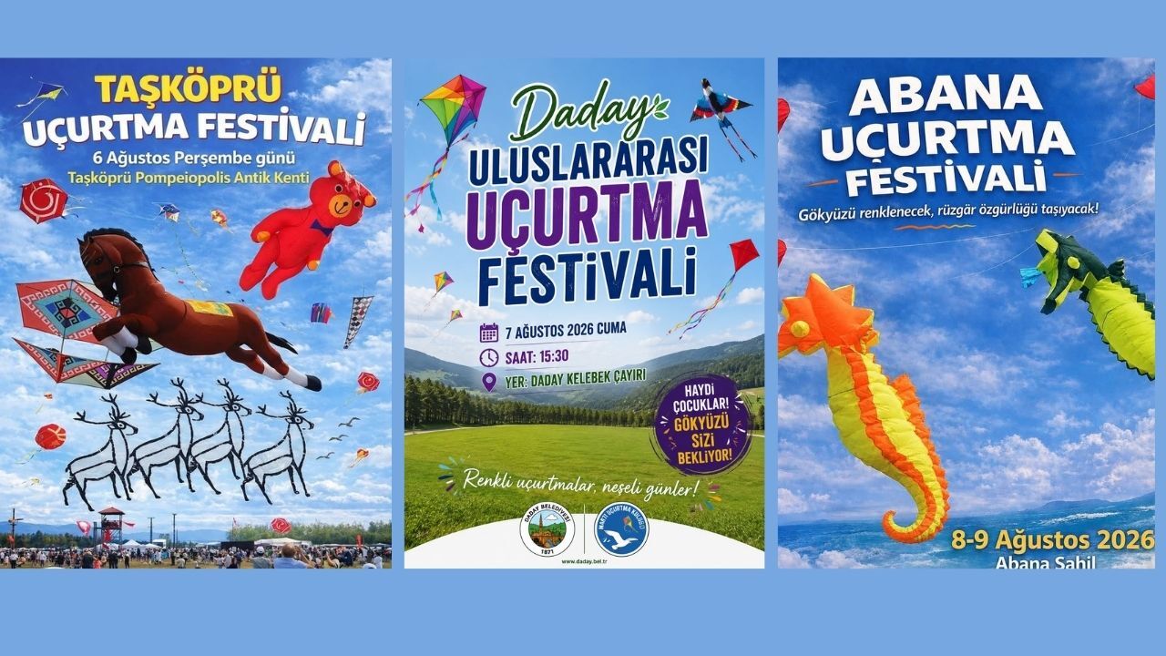 Üç Festival, Binlerce Renk Kastamonu Semaları Renklenecek (2)
